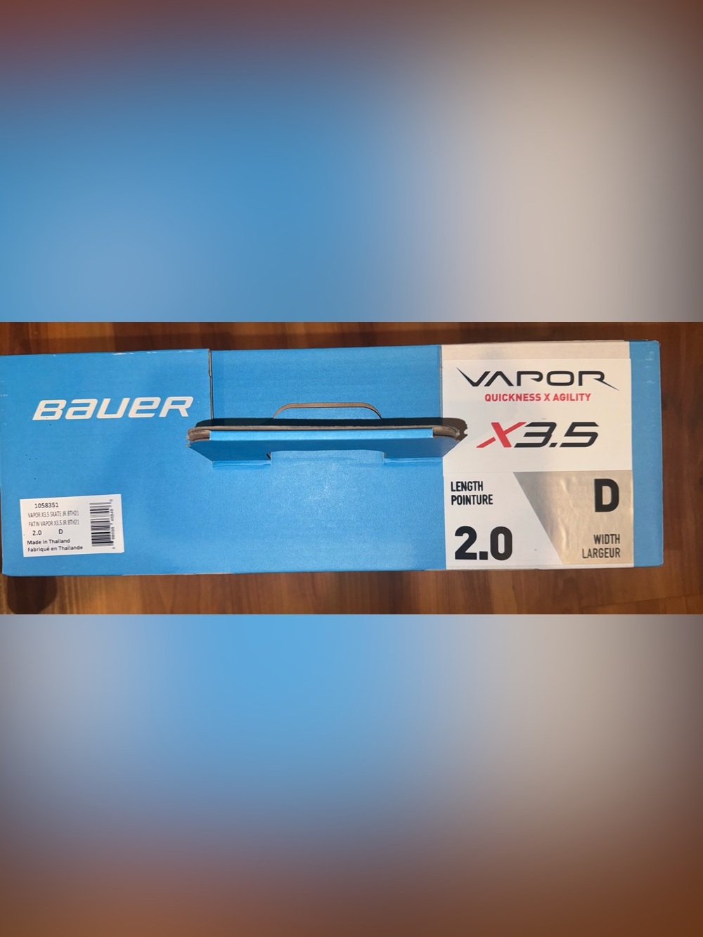 Bauer Vapor Youth Hockey Skates Size 2 - Picture 9 of 9